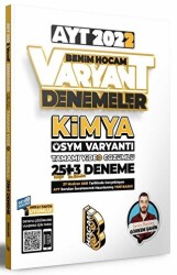 2022 AYT Kimya Tamamı Video Çözümlü 25+3 Deneme Sınavı - 1