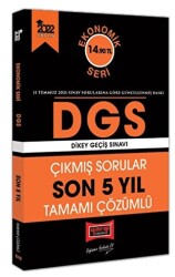 2022 DGS Çıkmış Sorular Son 5 Yıl Çözümlü Ekonomik Seri - 1