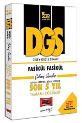 2022 DGS Sayısal Yetenek Sözel Yetenek Fasikül Fasikül Son 5 Yıl Tamamı Çözümlü Çıkmış Sorular - 1