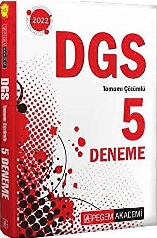 2022 DGS Tamamı Çözümlü 5 Deneme - 1