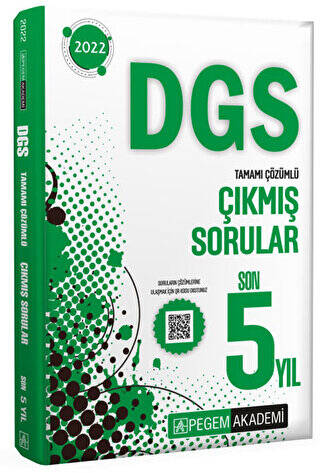 2022 Dgs Tamamı Çözümlü Çıkmış Sorular Son 5 Yıl - 1