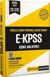 2022 E-KPSS Konu Anlatımlı - 1