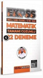 2022 EKPSS Matematik Tamamı Çözümlü 22 Deneme - 1