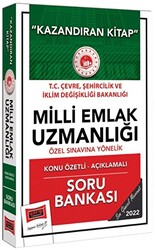 2022 GYS Çevre Şehircilik ve İklim Değişikliği Bakanlığı Personeli İçin Milli Emlak Uzmanlığı Özel Sınavına Yönelik Konu Özetli Açıklamalı Soru Bankası - 1