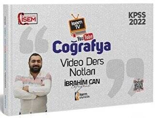 2022 İsem TV KPSS Genel Kültür Coğrafya Video Ders Notu - 1