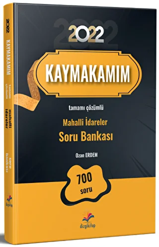 2022 Kaymakamım Tamamı Çözümlü Mahalli İdareler Soru Bankası - 1