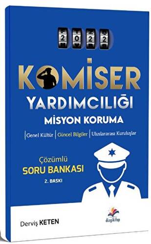 2022 Komiser Yardımcılığı Güncel Bilgiler - Genel Kültür Çözümlü Soru Bankası - 1