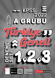 2022 KPSS A Grubu 1-2-3 3`lü Deneme - 1