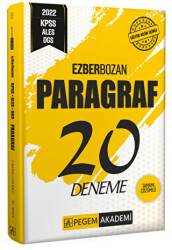 2022 KPSS ALES DGS Ezberbozan Paragraf 20 Deneme - 1