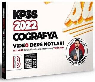 2022 KPSS Coğrafya Video Ders Notları - 1