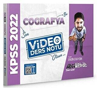 2022 KPSS Coğrafya Video Ders Notu - 1