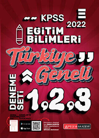 2022 KPSS Eğitim Bilimleri 1-2-3 3`lü Deneme - 1