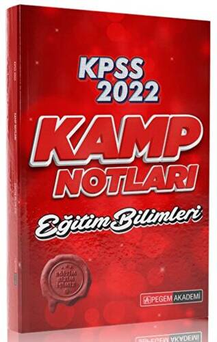 2022 KPSS Eğitim Bilimleri Kamp Notları - 1