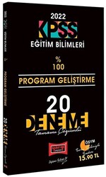 2022 KPSS Eğitim Bilimleri Program Geliştirme %100 20 Deneme Çözümlü - 1