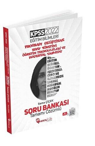 2022 KPSS Eğitim Bilimleri Program Geliştirme Sınıf Yönetimi Tamamı Çözümlü Soru Bankası - 1