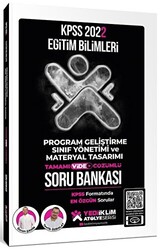 2022 KPSS Eğitim Bilimleri Program Geliştirme, Sınıf Yönetimi ve Materyal Tasarımı Atölye Soru Bankası Video Çözümlü - 1