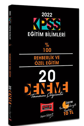 2022 KPSS Eğitim Bilimleri Rehberlik ve Özel Eğitim Tamamı Çözümlü 20 Deneme - 1