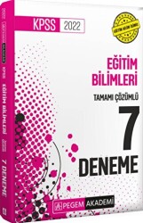 2022 KPSS Eğitim Bilimleri Tamamı Çözümlü 7 Deneme - 1