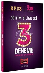 2022 KPSS Eğitim Bilimleri Tamamı Çözümlü Muhteşem 3 Deneme - 1