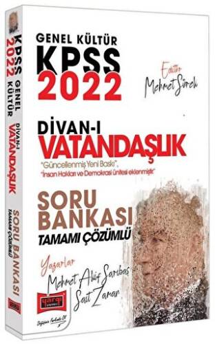 2022 KPSS Genel Kültür Divan-ı Vatandaşlık Tamamı Çözümlü Soru Bankası - 1