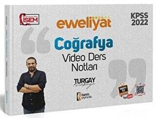 2022 KPSS Genel Kültür Evveliyat Coğrafya Video Ders Notu - 1