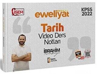 2022 KPSS Genel Kültür Evveliyat Tarih Video Ders Notu - 1