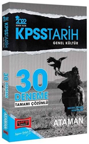 2022 KPSS Genel Kültür Tarih Ataman Tamamı Çözümlü 30 Deneme - 1