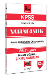 2022 KPSS Genel Kültür Vatandaşlık Tamamı Çözümlü Çıkmış Sorular - 1