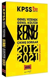 2022 KPSS Genel Yetenek Genel Kültür Çıkmış Sorular Konu Konu Çözümlü 2012 - 2021 - 1