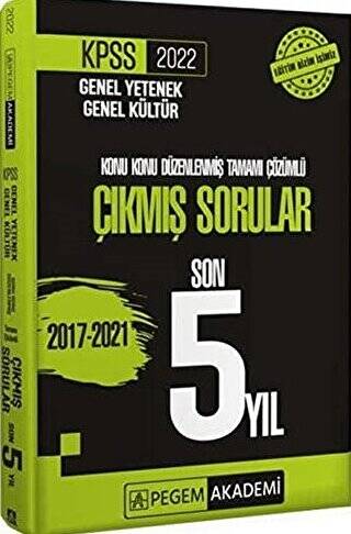 2022 KPSS Genel Yetenek Genel Kültür Konu Konu Düzenlenmiş Tamamı Çözümlü Çıkmış Sorular Son 5 Yıl - 1