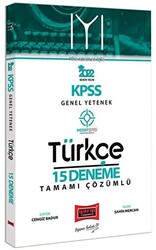 2022 KPSS Genel Yetenek Hedef Serisi IYI Türkçe Tamamı Çözümlü 15 Deneme - 1