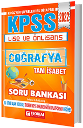 2022 KPSS Lise Ön Lisans Coğrafya Tam İsabet Soru Bankası - 1