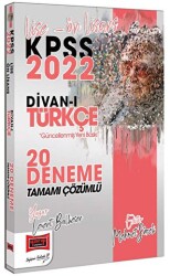 2022 KPSS Lise Ön Lisans Divanı Türkçe Tamamı Çözümlü 20 Deneme - 1