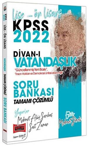 2022 KPSS Lise Ön Lisans Divanı Vatandaşlık Tamamı Çözümlü Soru Bankası - 1