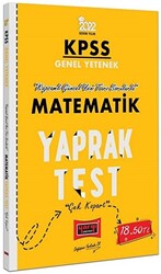 2022 KPSS Matematik Yaprak Test Çek Kopart - 1