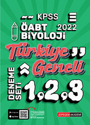 2022 KPSS ÖABT Biyoloji 1-2-3 3`lü Deneme - 1