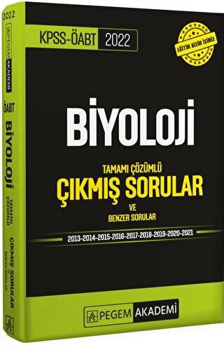 2022 KPSS-ÖABT Biyoloji Tamamı Çözümlü Çıkmış Sorular ve Benzer Sorular - 1