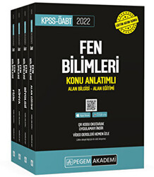 2022 KPSS-ÖABT Fen Bilimleri Konu Anlatımlı Alan Bilgisi - Alan Eğitimi - 1