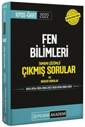 2022 KPSS ÖABT Fen ve Teknoloji Tamamı Çözümlü Çıkmış Sorular - 1