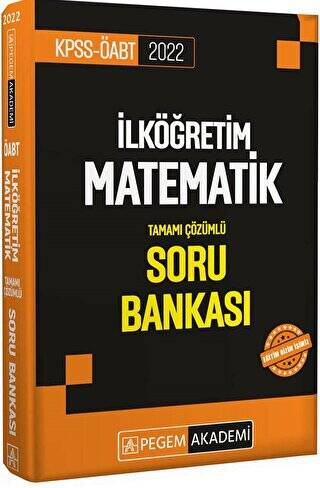 2022 KPSS ÖABT İlköğretim Matematik Soru Bankası - 1