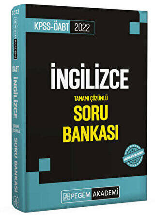 2022 KPSS ÖABT İngilizce Tamamı Çözümlü Soru Bankası - 1