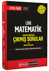 2022 KPSS ÖABT Lise Matematik Çıkmış Sorular - 1