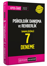 2022 KPSS ÖABT Psikolojik Danışma ve Rehberlik 7 Deneme - 1