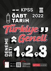 2022 KPSS ÖABT Tarih 1-2-3 3`lü Deneme - 1