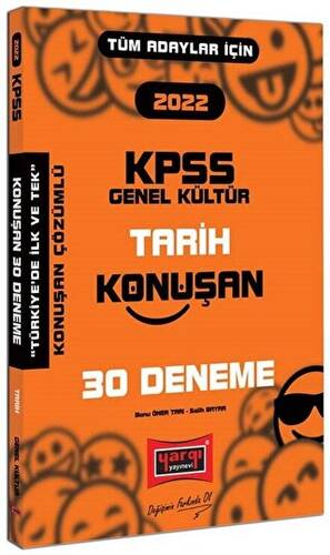 2022 KPSS Tüm Adaylar İçin Genel Kültür Tarih Konuşan 30 Deneme - 1