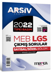 2022 LGS 8. Sınıf Arşiv Serisi Tıpkı Basım Çıkmış Sorular Tamamı Video Çözümlü - 1