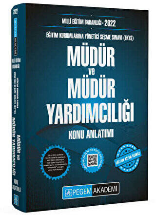 2022 Milli Eğitim Bakanlığı EKYS Müdür ve Müdür Yardımcılığı Konu Anlatımı - 1