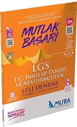 2022 Muba Mutlak Başarı Lgs Tc İnkılap Tarihi Ve Atatürkçülük 15`li Deneme - 1