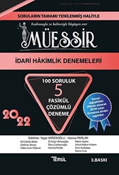 2022 Müessir İdari Hakimlik Denemeleri - 1