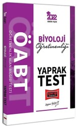 2022 ÖABT Biyoloji Öğretmenliği Yaprak Test - 1